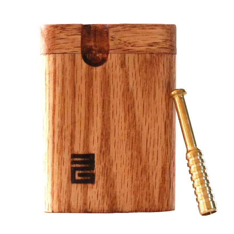 Wood Dugout stash box