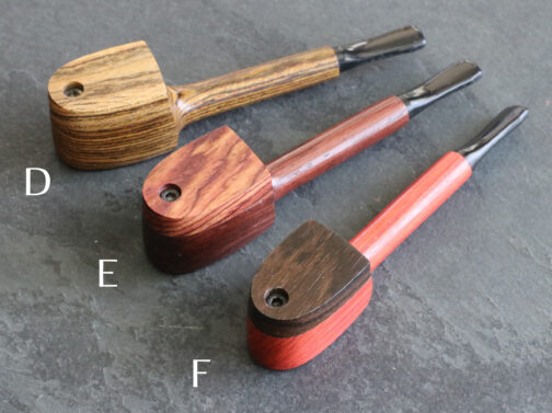 Weed Pipes-Exotic Wood Smoking Pipe