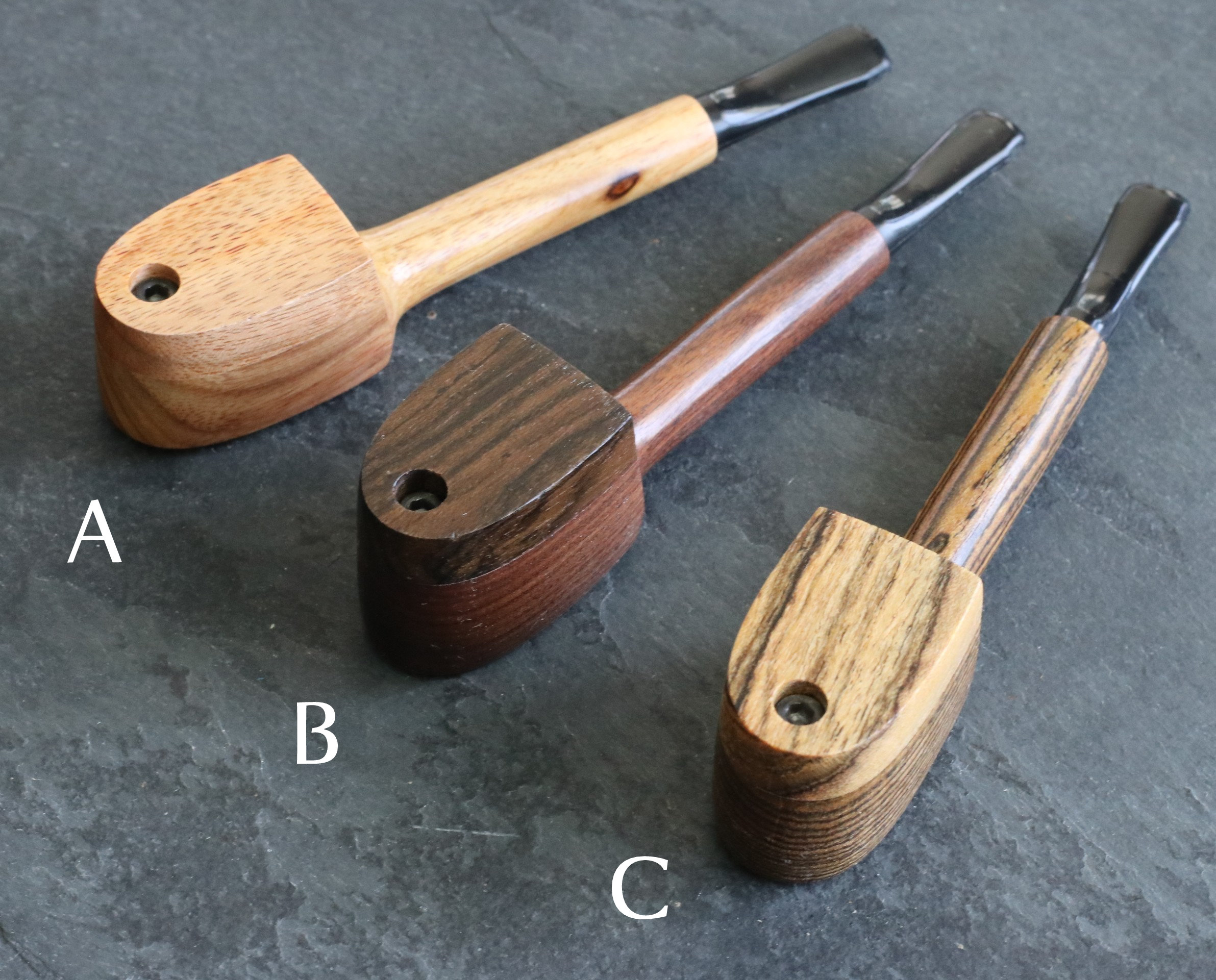 Weed Pipes-Exotic Wood Smoking Pipe
