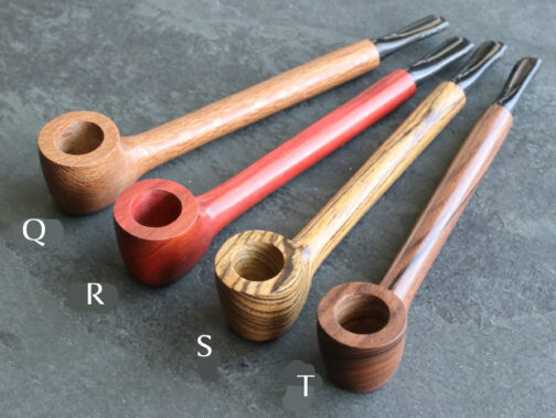 Classic Exotic Wood Pipe