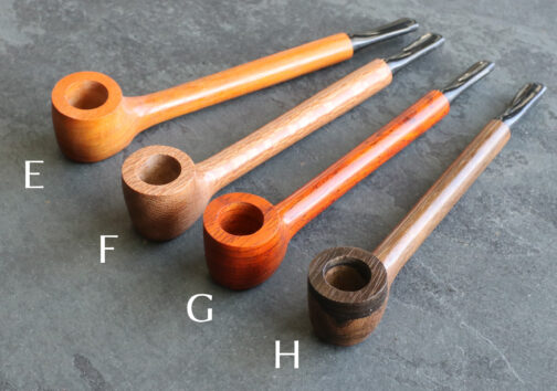 5.5" Exotic Wood Pipe-L37 MOROCCAN- Handcrafted Smoking pipe