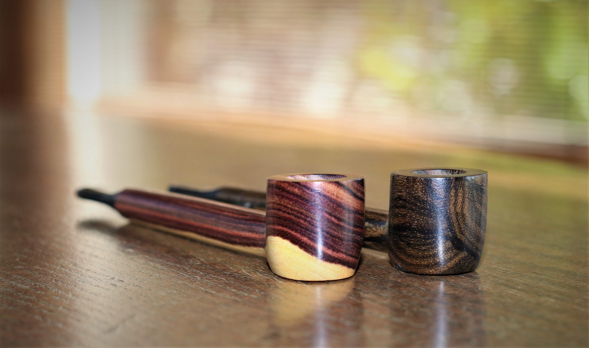 Moroccan 5.5" Wood Pipe