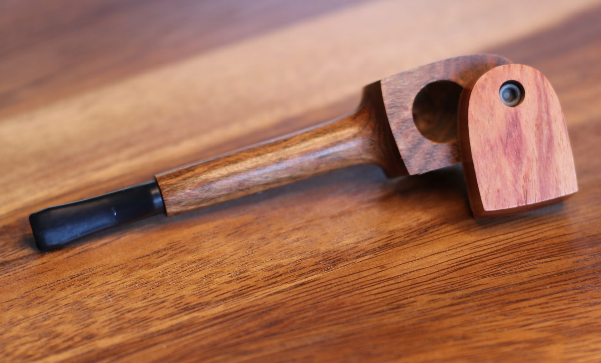 Exotic Wood Swivel Lid Pipes