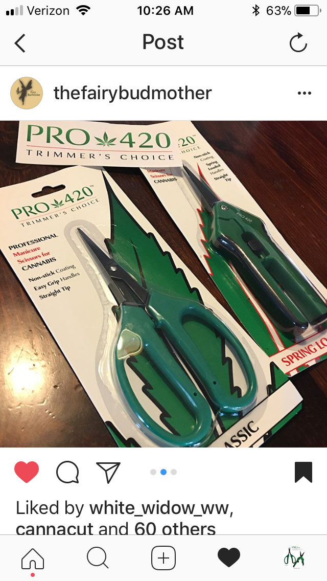  PRO 420 Trim Kit (Spring Loaded Scissors, Bonsai Scissors,  Cleaning Solution) Bud Trimming : Patio, Lawn & Garden