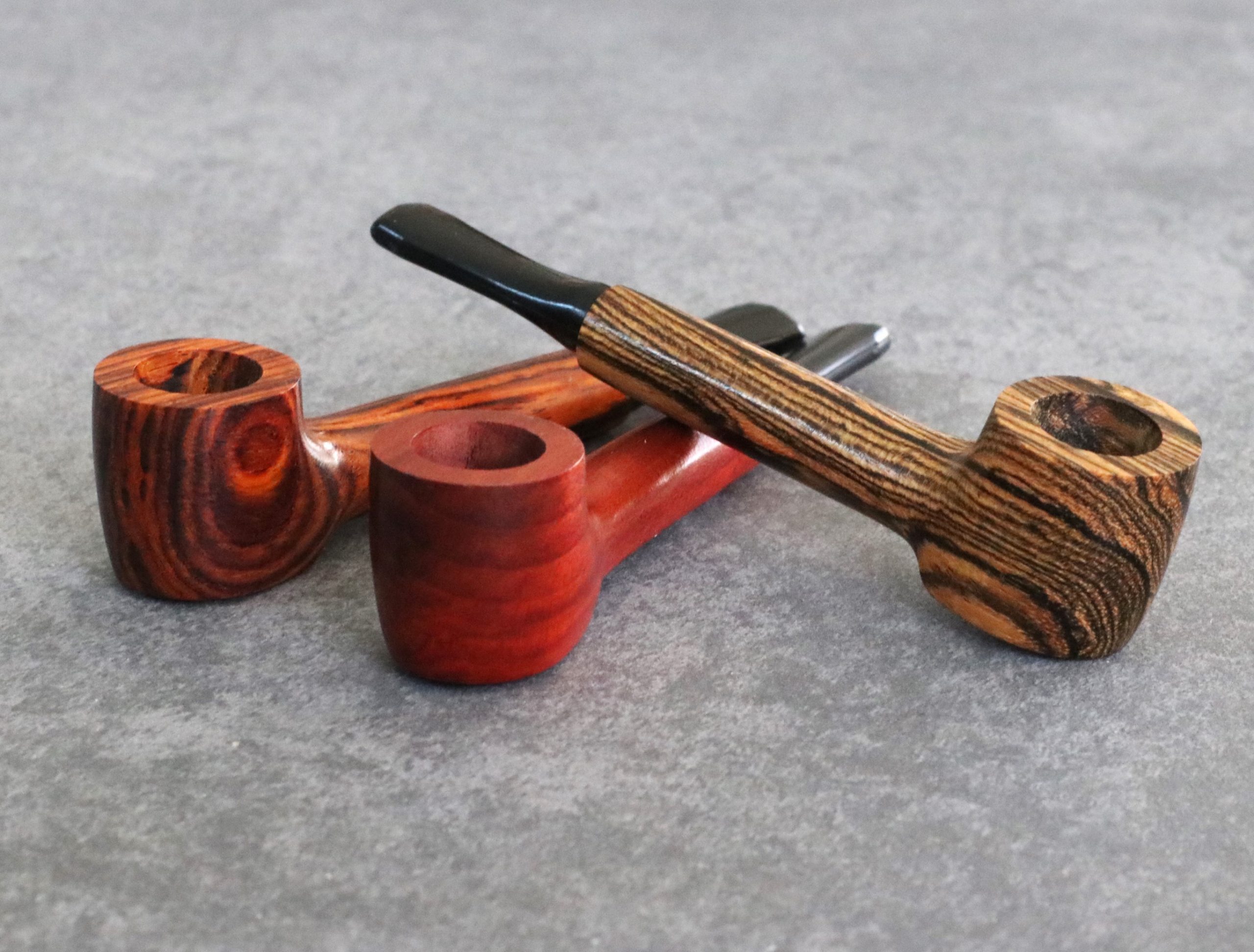 Exotic Wood Smoking Pipe
