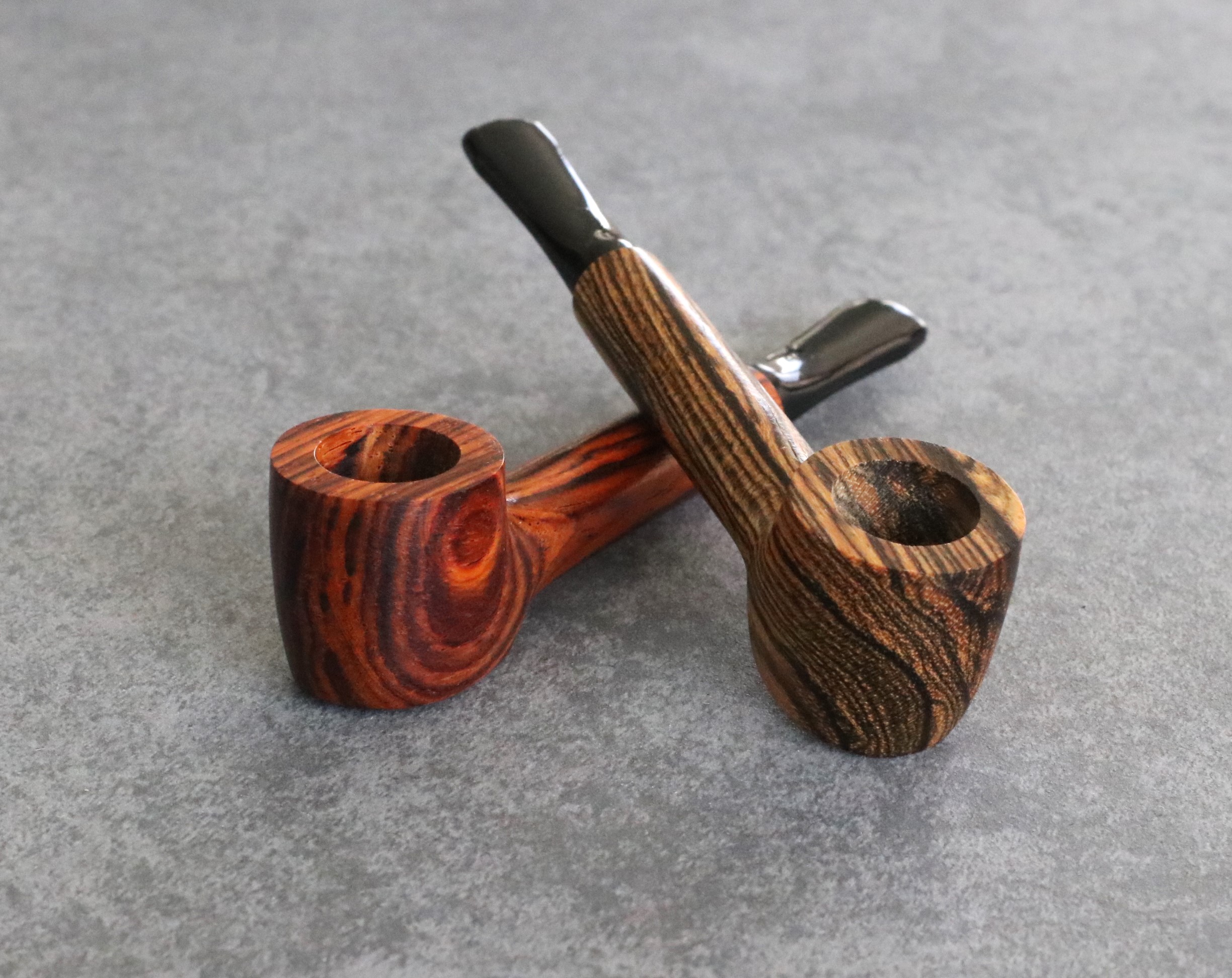 Exotic Wood Smoking Pipe
