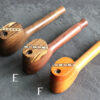 Exotic Wood Smoking Pipe