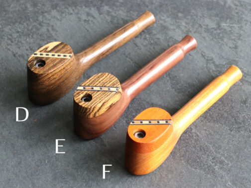 Exotic Wood Smoking Pipe
