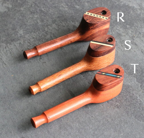 Exotic Wood Smoking Pipe