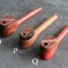 Exotic Wood Smoking Pipe