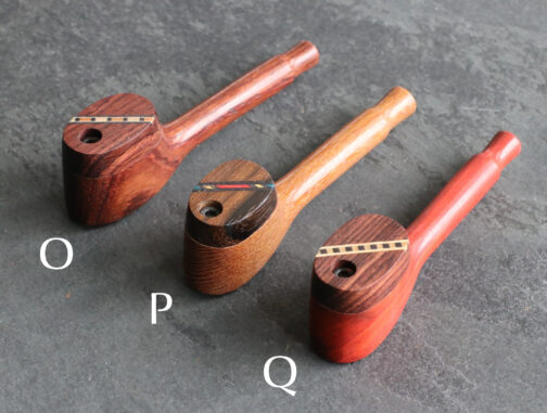 Exotic Wood Smoking Pipe