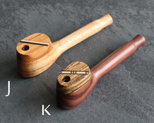 Exotic Wood Smoking Pipe