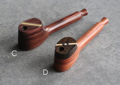 Tobacco Pipe with Swivel Lid
