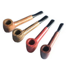 4″ Exotic Wood Pipe- L1 CLASSIC- Smoking Bowl for Herbs and Fine Tobacco