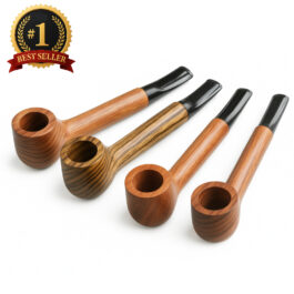 4″ Exotic Wood Pipe- L1 CLASSIC- Smoking Bowl for Herbs and Fine Tobacco