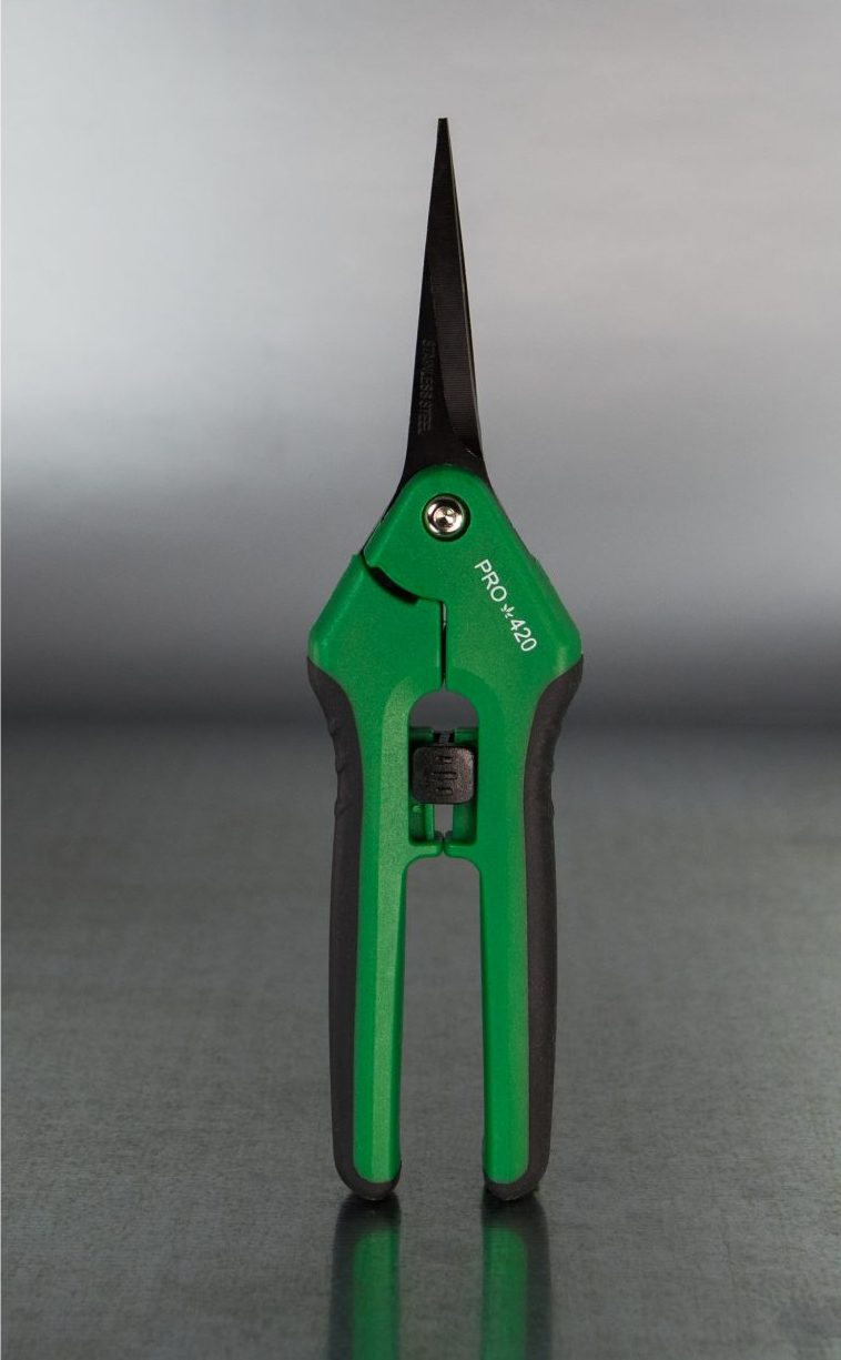 Scissors - Spring loaded Masa Straight Carbon Steel – BuildASoil