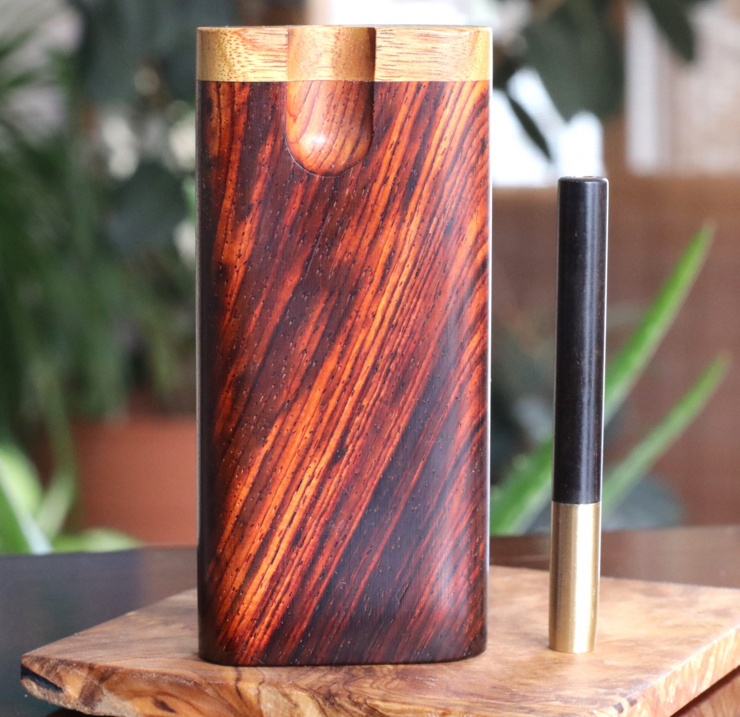 Cocobolo Swivel Lid Dugout