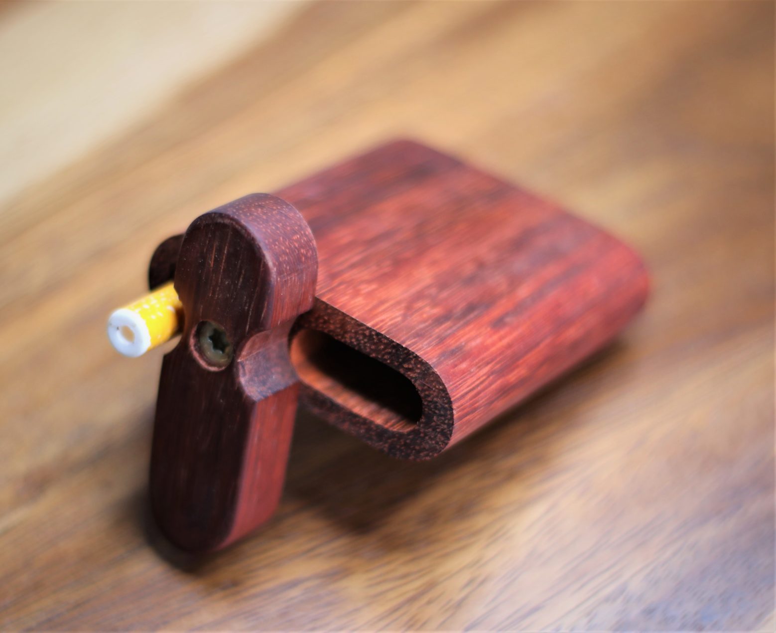 Handcrafted Padauk Wood Dugout