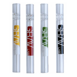 4″ GRAV Glass One Hitters- Multiple colors- Solid Multi Hitter Pipe
