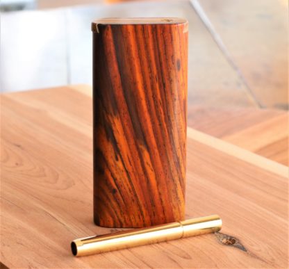 Cocobolo Dugout & Brass One Hitter
