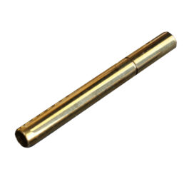 3″ Straight Brass One Hitter Pipe