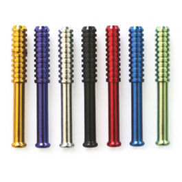 3″ Color Ribbed One Hitter Pipes-Designed for 4″ Dugouts-Multiple Colors