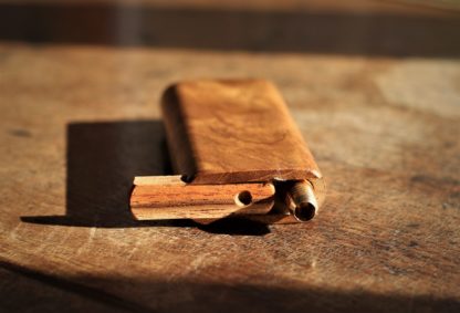 Teak Slider Lid Dugout