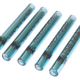 Glass One Hitter Pipes- Dark Teal Green PRO 420 Glass-Multi Hit Experience-Best Selling Glass