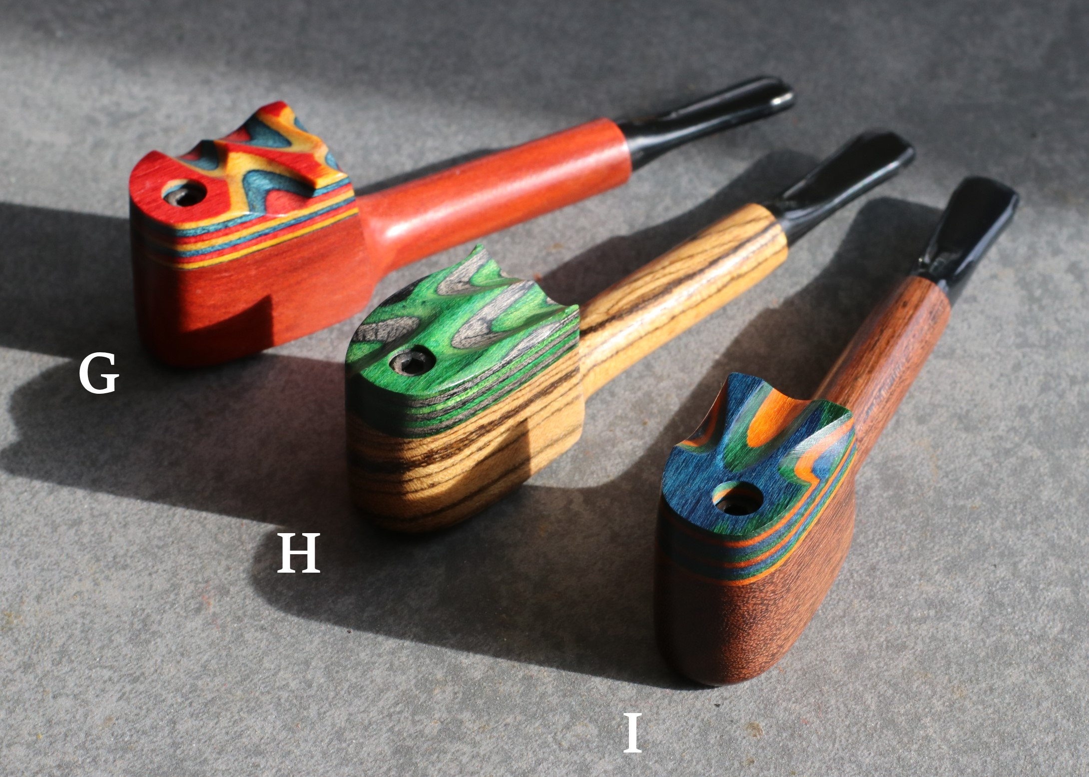 Swivel Lid Wood Pipe