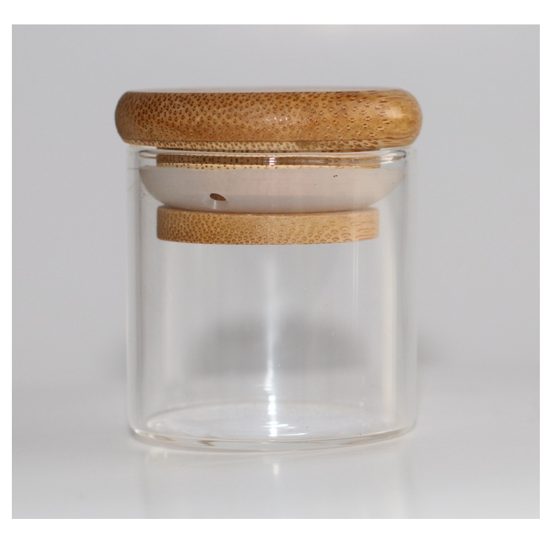 Glass Stash Jar