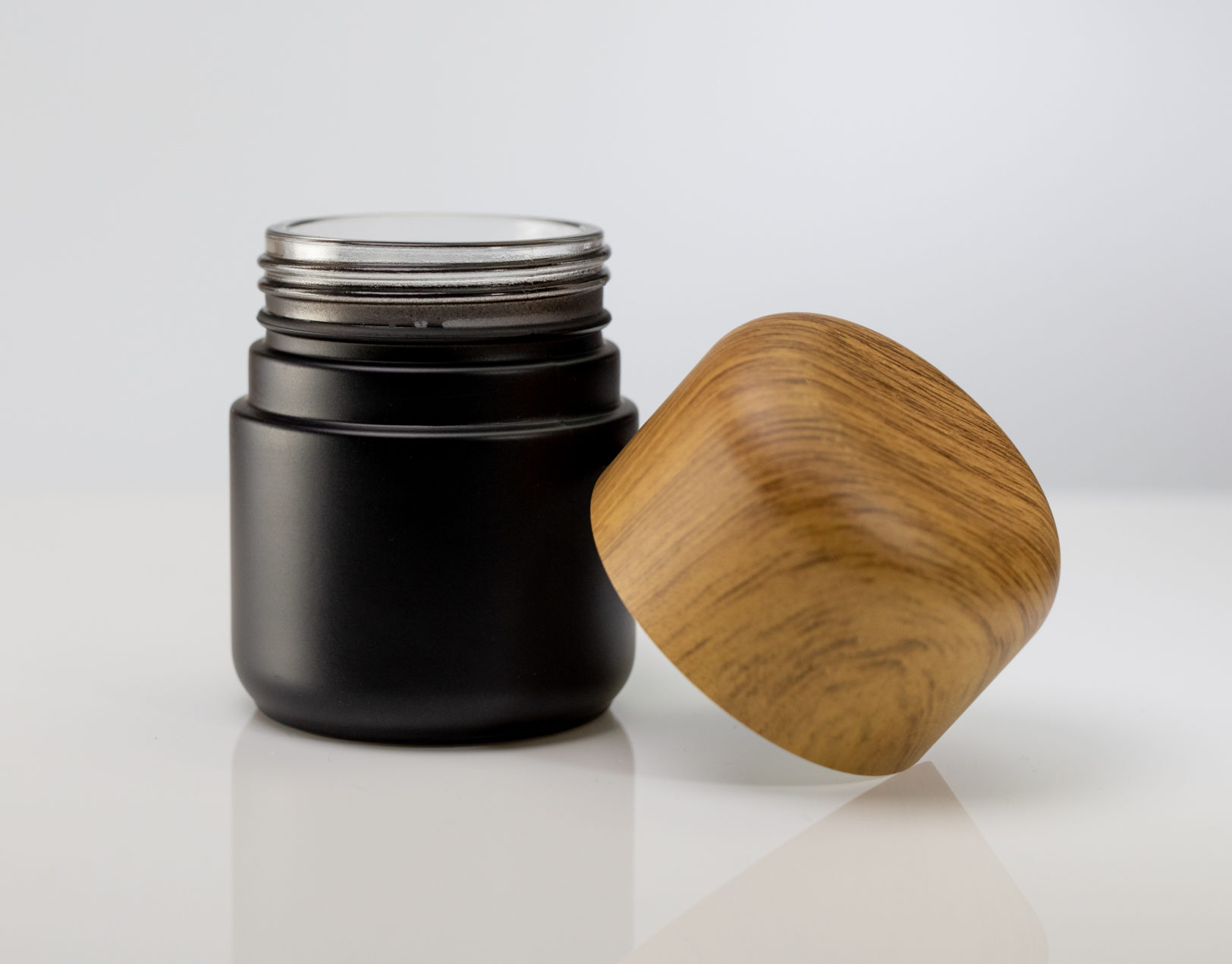 Glass Stash Jar with bamboo Lid PRO 420 - PRO 420