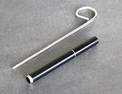 3" Metal One Hitter Pipes- Sleek, Stylish & Smooth- in 5 Colors-Poker for Cleaning Included - Image 4