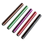 3″ Metal One Hitter Pipes- Sleek, Stylish & Smooth- in 5 Colors-Poker for Cleaning Included