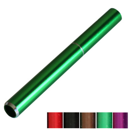 3" Metal One Hitter Pipes- Sleek, Stylish & Smooth- in 5 Colors-Poker for Cleaning Included