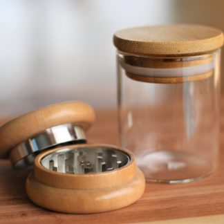 Stash Jar and Grinder