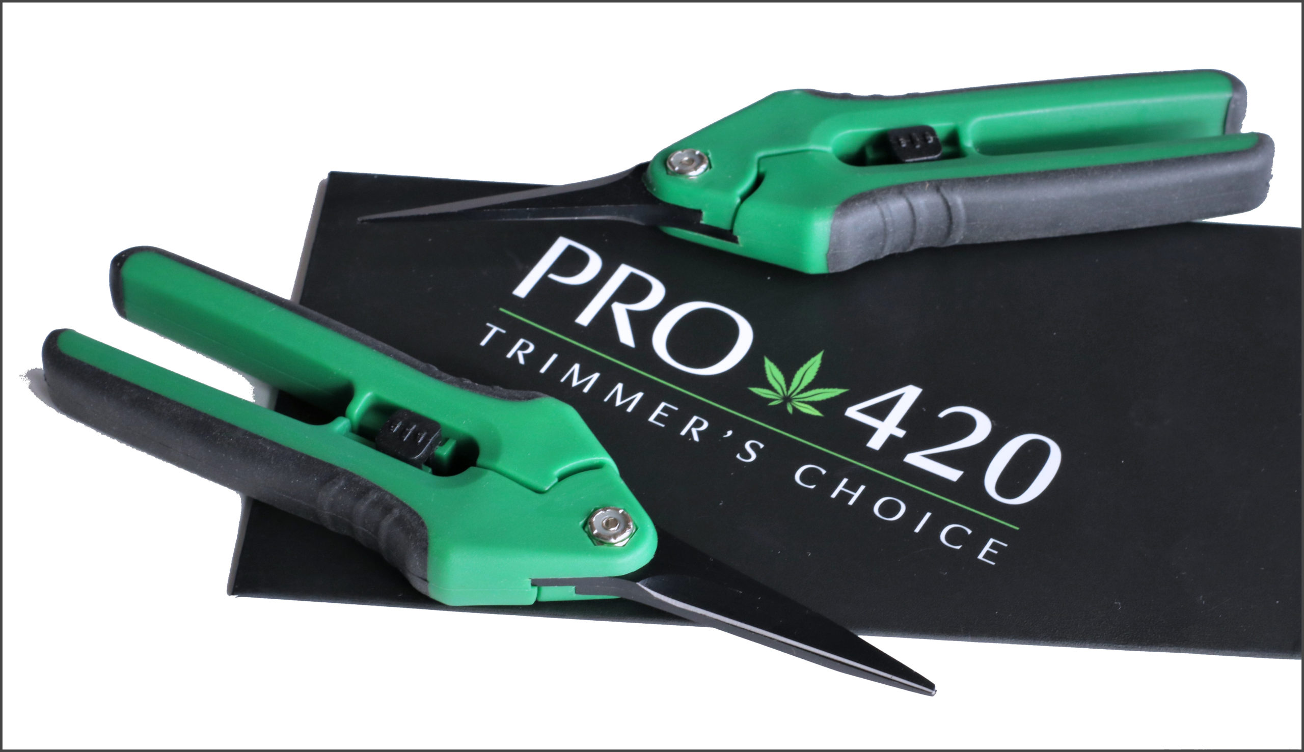  PRO 420 Trim Kit (Spring Loaded Scissors, Bonsai Scissors,  Cleaning Solution) Bud Trimming : Patio, Lawn & Garden