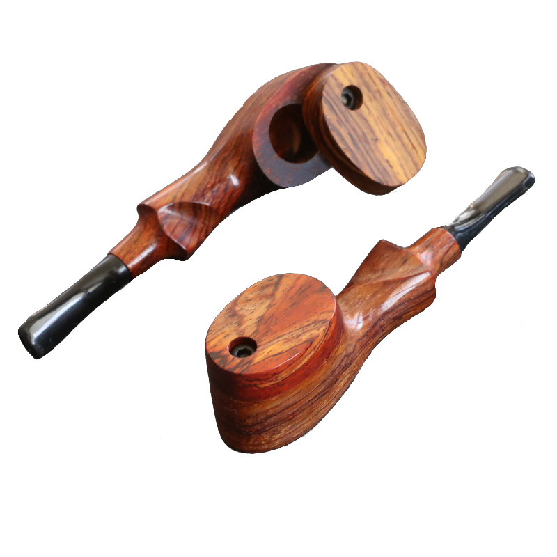 Exotic Wood Swivel Lid Pipes