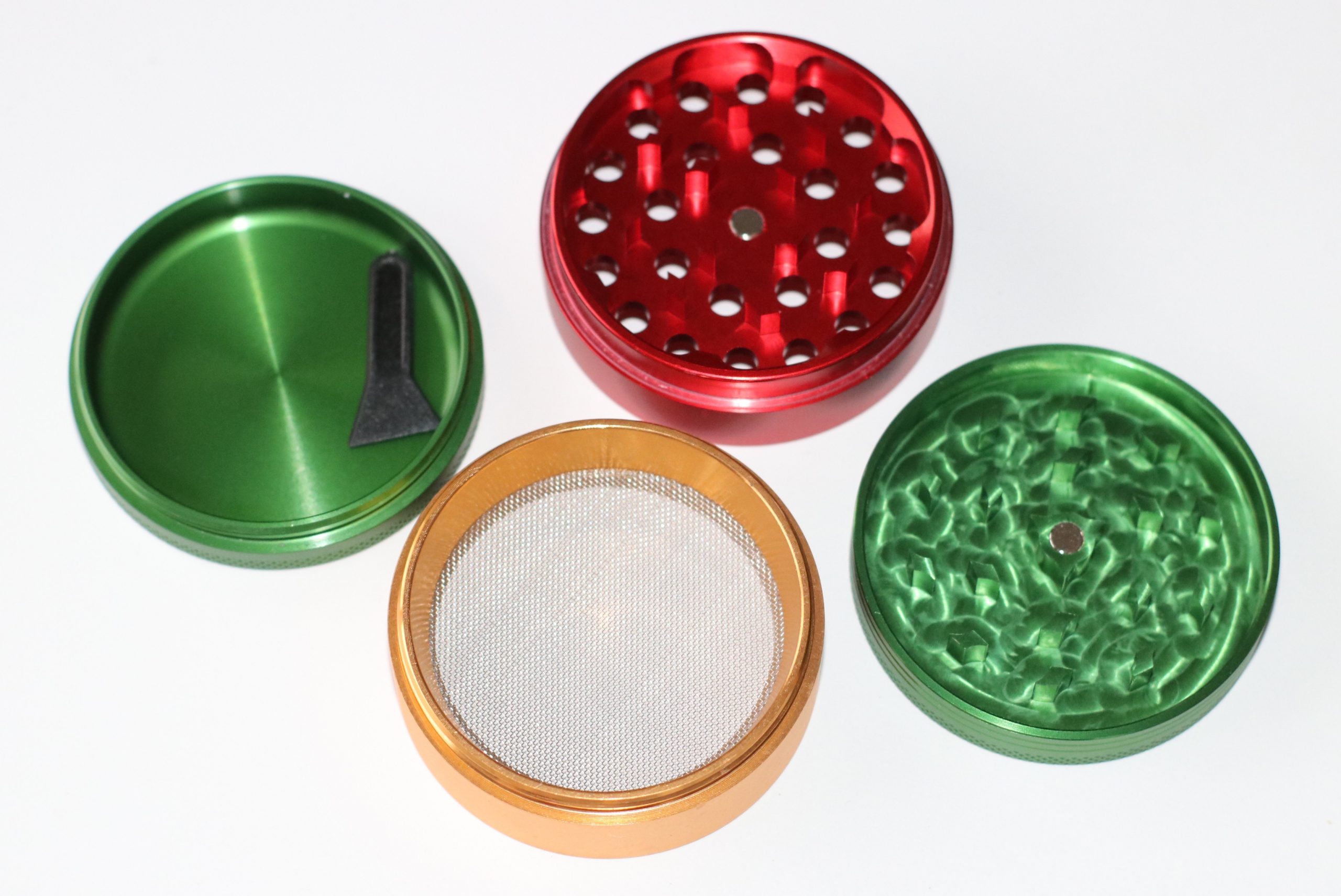 Gold Herb Grinder PRO 420 Smoke Shop - PRO 420