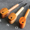 Exotic Wood Swivel Lid Pipes