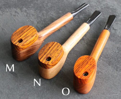 Exotic Wood Swivel Lid Pipes