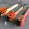 Exotic Wood Swivel Lid Pipes