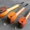 Exotic Wood Swivel Lid Pipes