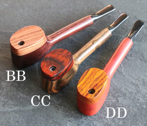 Exotic Wood Pipes-Swivel Lid American Made