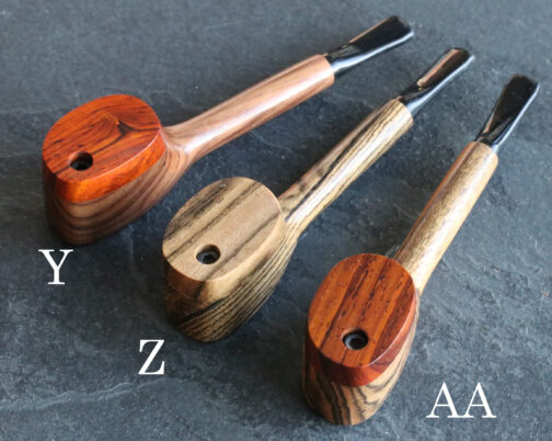 Exotic Wood Pipes-Swivel Lid American Made