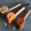 Exotic Wood Pipes-Swivel Lid American Made