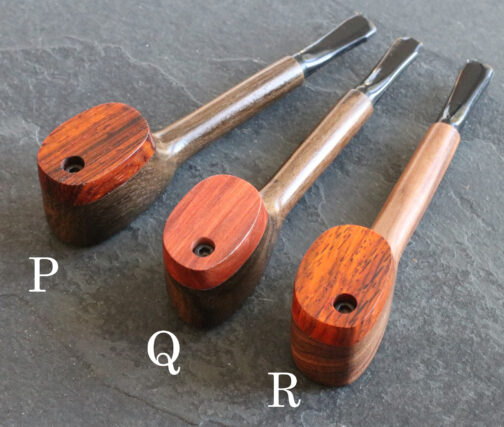 Exotic Wood Pipes-Swivel Lid American Made