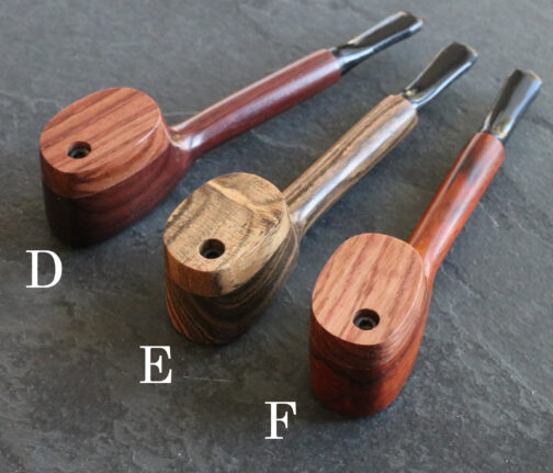 Exotic Wood Pipes-Swivel Lid American Made