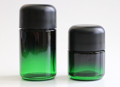PRO 420 Marijuana Stash Jar- Strong Glass-Smell Proof-Child Proof-Store your Herbs in Style