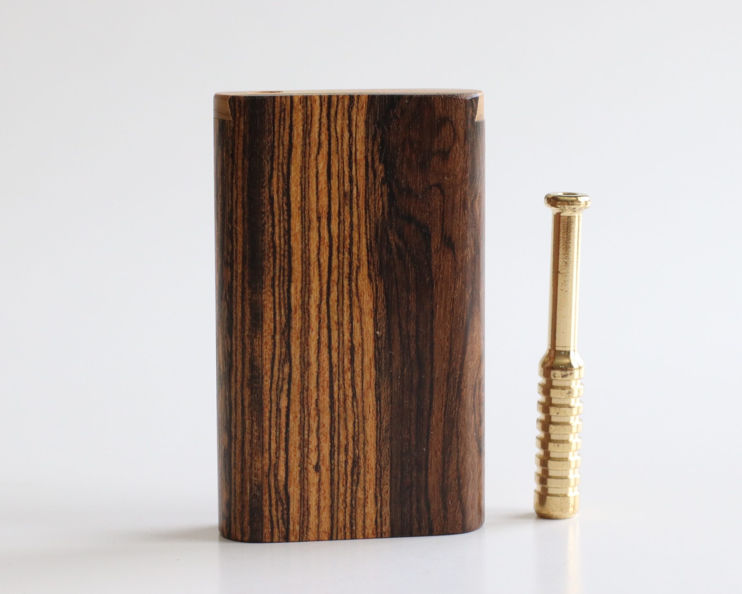 Dugout Portasigarette In Legno Per Pipa Da Un Colpo Stile Click Snap