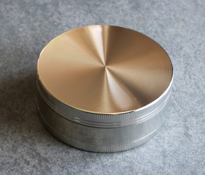 Professional Herb Grinder-3 Piece Metal-Silver